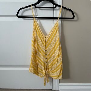 Button-up Tank Top